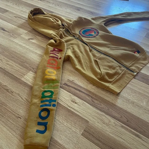 SOLD—Aviator Nation Zip-UP XS - Picture 9 of 14